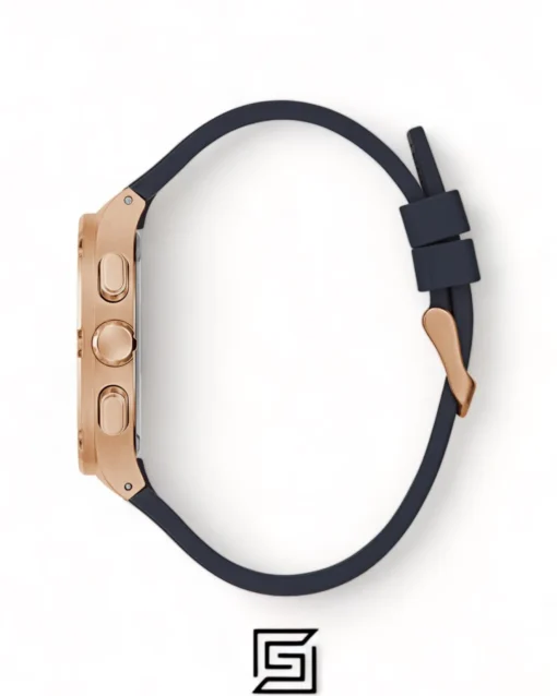 Men,Original Watches original-watches GUESS Mens Navy Rose Gold Tone Multi-function Watch GW0569G3 Guess