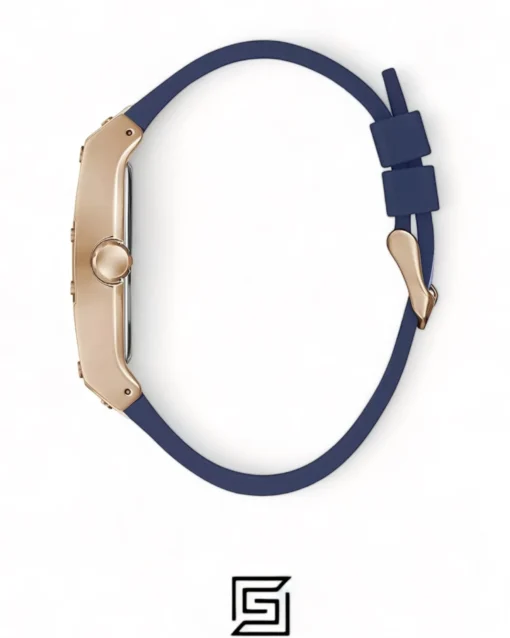 Men,Original Watches original-watches Men's Guess Rose Gold Multifunction Case Blue Strap Watch - GW0202G4 Guess