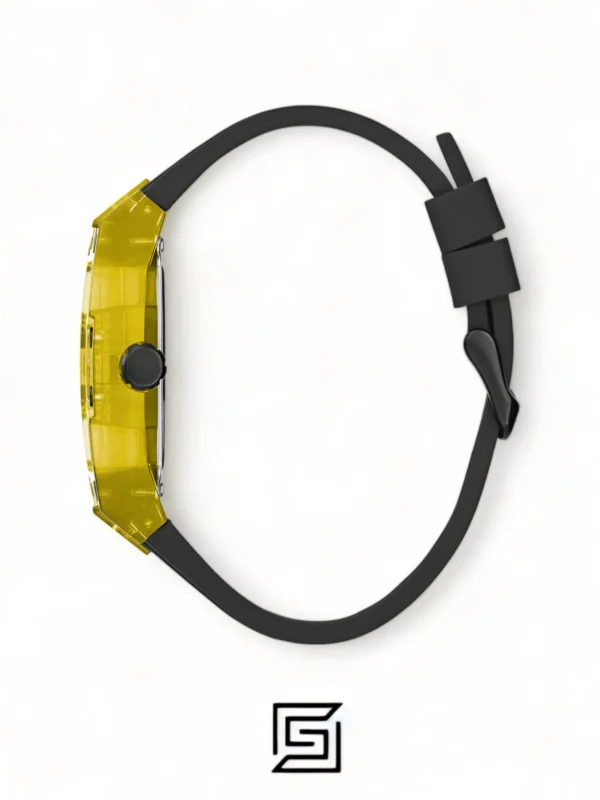 Men,Watches,Men,Original Watches original-watches GUESS Mens Black Yellow Multi-function Watch GW0499G2 Guess
