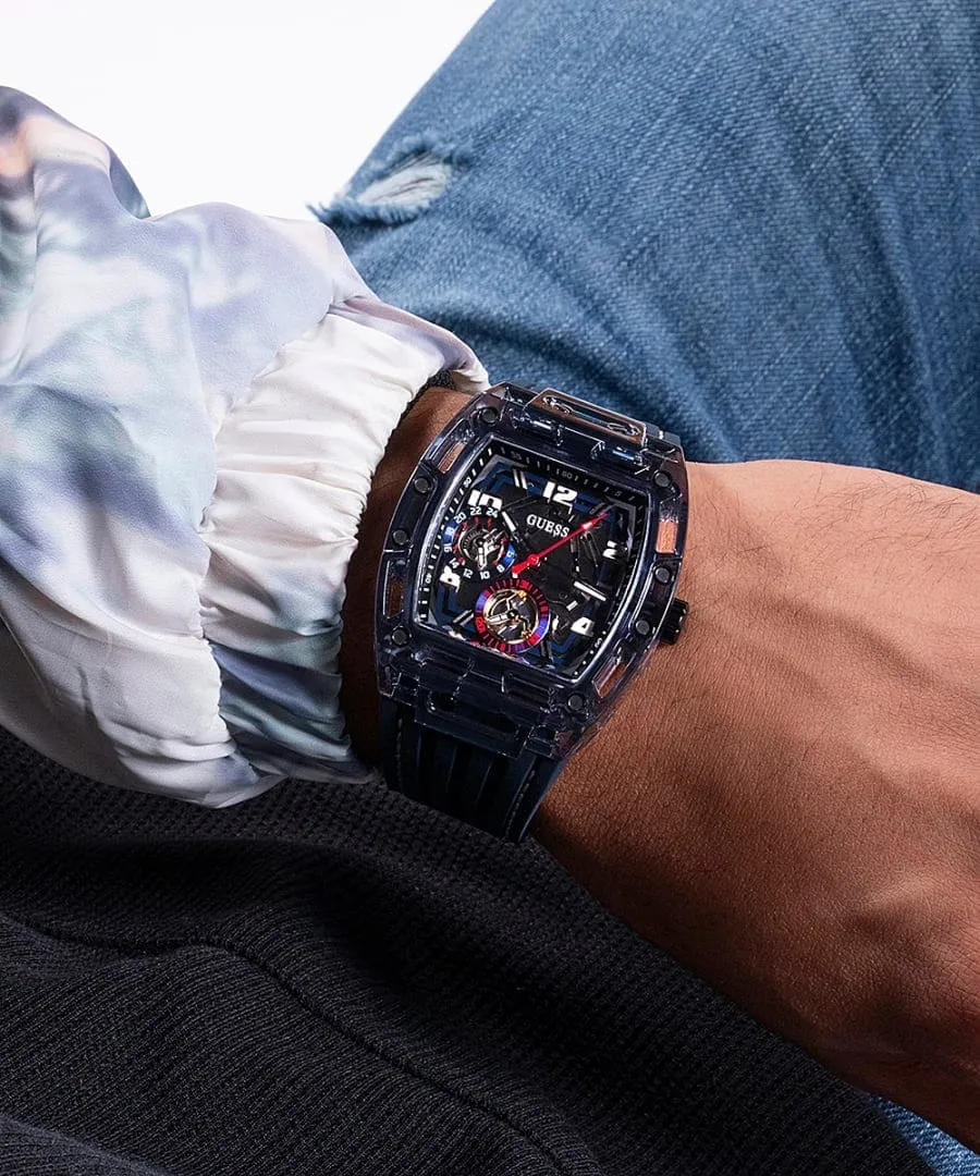 Men,Watches,Men,Original Watches original-watches GUESS Mens Blue Navy Multi-function Watch GW0499G1 Guess