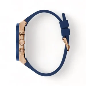 Men,Watches,Men,Original Watches original-watches GUESS Mens Blue Rose Gold Tone Multi-function Watch GW0057G2 Guess