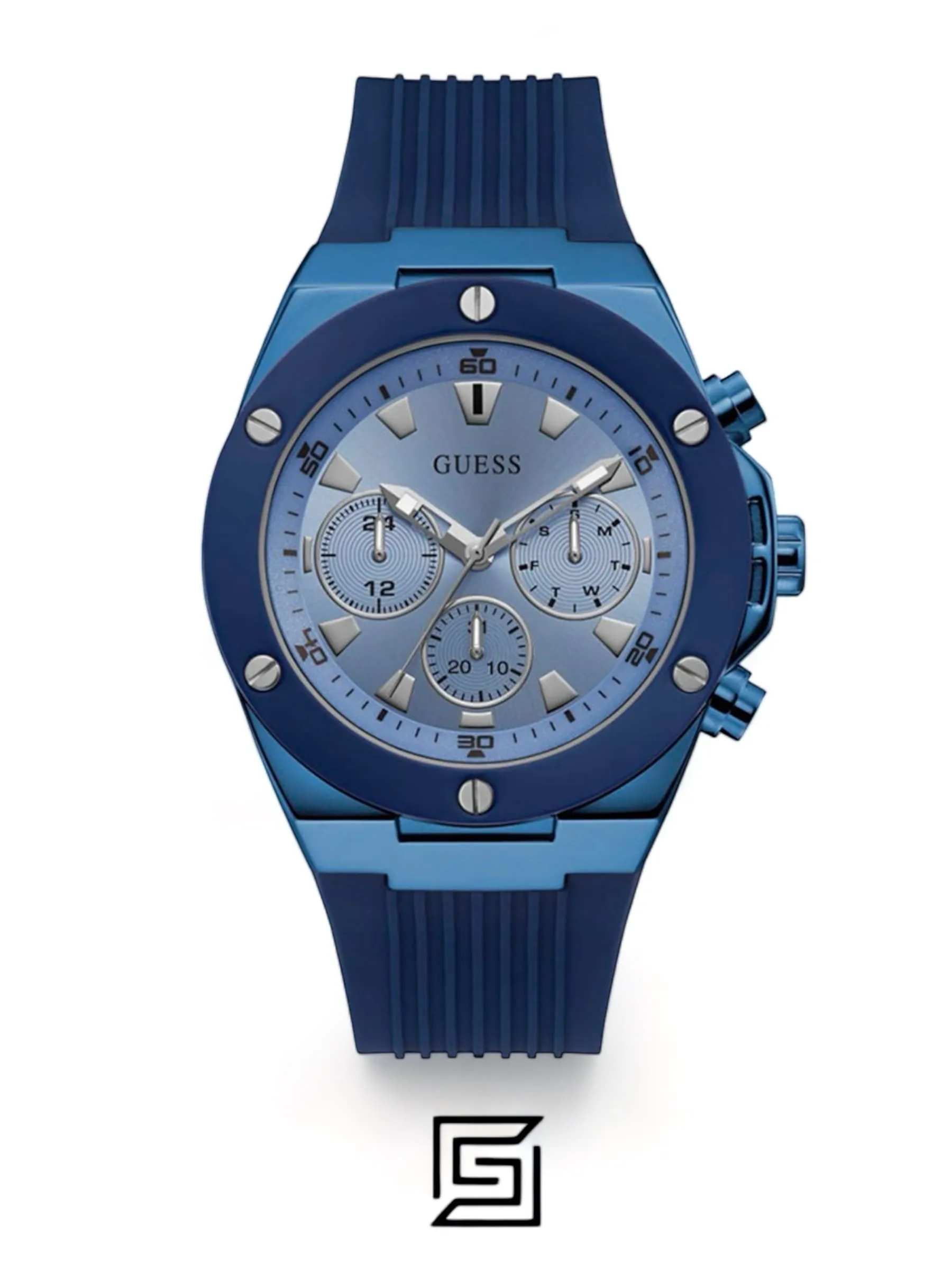 Men,Watches,Men,Original Watches watches GUESS Multifunction 44mm Watch GW0057G3 Guess