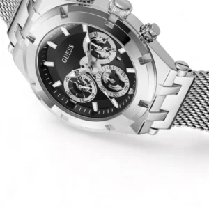 Men,Watches,Men,Original Watches original-watches GUESS Mens Silver Tone Multi-function Watch GW0582G1 Guess