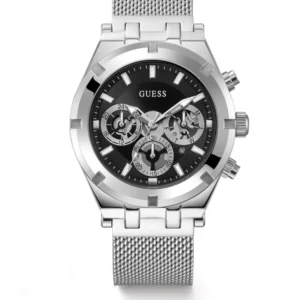 Men,Watches,Men,Original Watches original-watches GUESS Mens Silver Tone Multi-function Watch GW0582G1 Guess