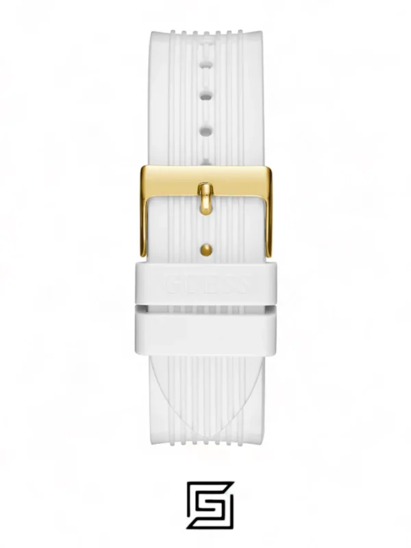 Original Watches,Women Guess original-watches ECO-FRIENDLY WHITE AND GOLD BIO-BASED WATCH GW0409L2 Guess