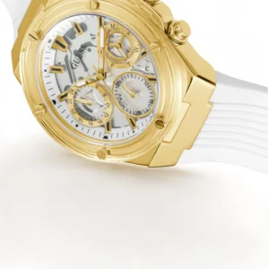 Original Watches,Women Guess original-watches ECO-FRIENDLY WHITE AND GOLD BIO-BASED WATCH GW0409L2 Guess