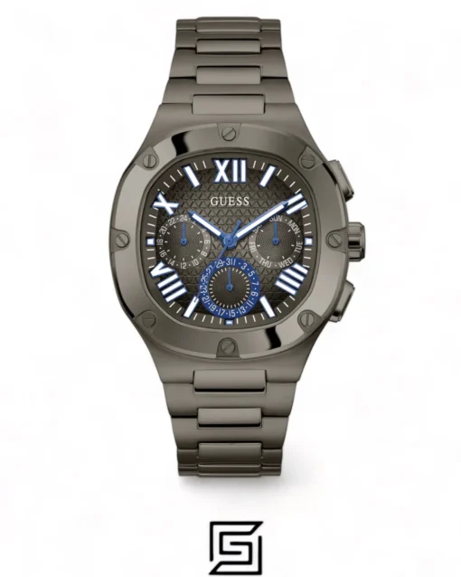 Men,Watches,Men,Original Watches original-watches GUESS Mens Gunmetal Multi-function Watch - GW0572G5 Guess