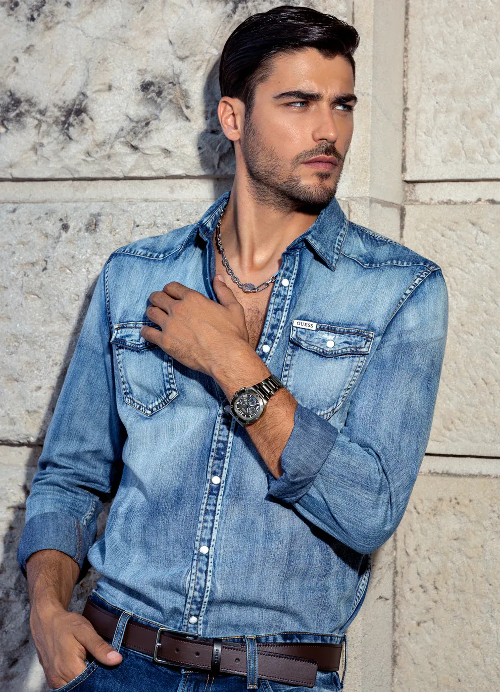 Men,Watches,Men,Original Watches original-watches GUESS Mens Gunmetal Multi-function Watch - GW0572G5 Guess