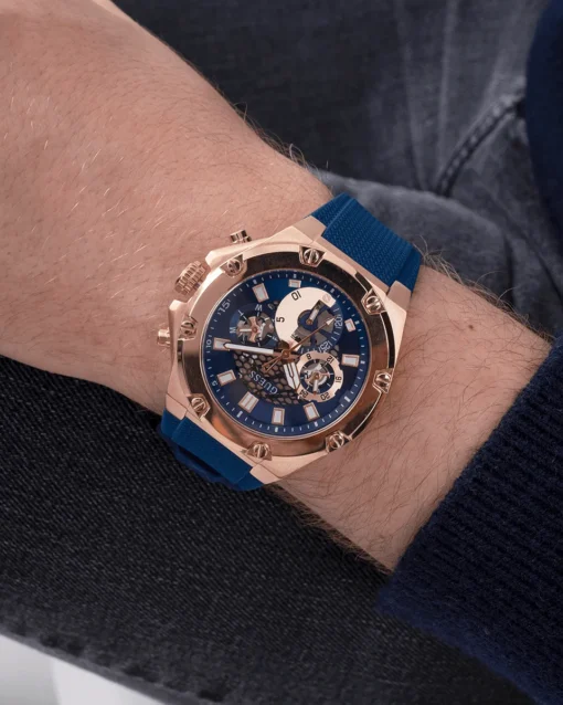 Men,Watches,Men,Original Watches GUESS BLACK SILICONE STRAP MEN WATCHES GW0334G3 Guess