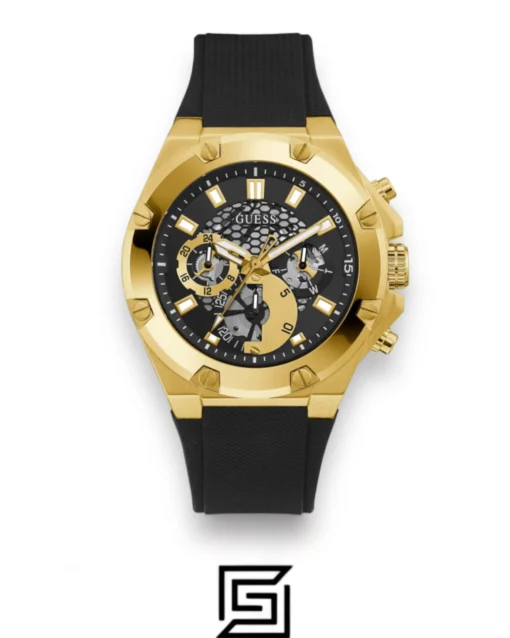 Men,Original Watches original-watches GUESS BLACK SILICONE STRAP MEN WATCHES GW0334G2 Guess
