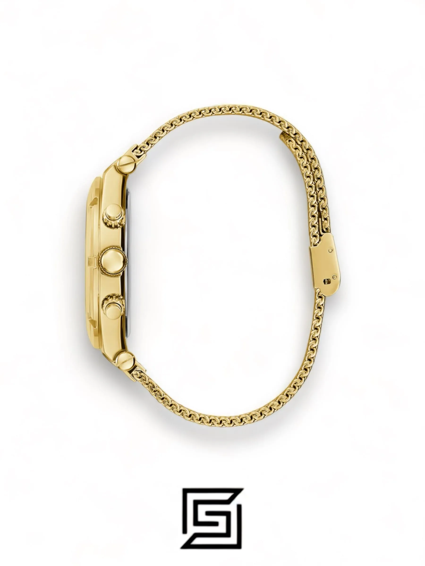 Men,Watches,Men,Original Watches watches GUESS Mens Gold Tone Multi-function Watch GW0582G2 Guess