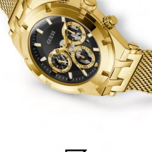 Men,Watches,Men,Original Watches watches GUESS Mens Gold Tone Multi-function Watch GW0582G2 Guess