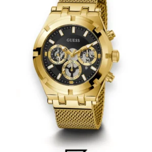 Men,Watches,Men,Original Watches watches GUESS Mens Gold Tone Multi-function Watch GW0582G2 Guess