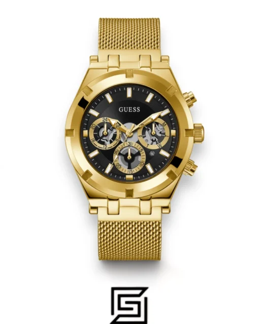 Men,Watches,Men,Original Watches watches GUESS Mens Gold Tone Multi-function Watch GW0582G2 Guess