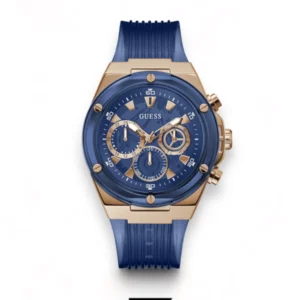 Men,Watches,Men,Original Watches Guess original-watches Men Chronograph Round Silicone Watch GW0425G3 - 46 mm Guess