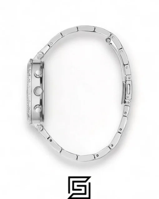 Original Watches,Women watches Women's Guess Stainless Steel Skeleton Dial Crystallized Glitz Watch GW0403L1 Guess