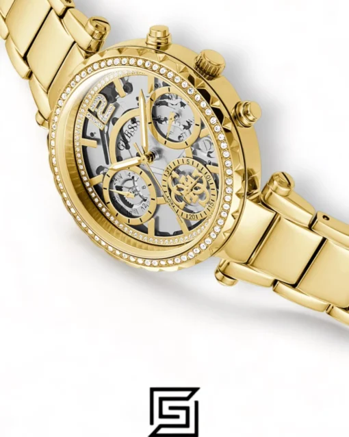 Watches,Women,Original Watches,Women watches GUESS Gold Tone Multifunction Watch GW0403L2 Guess