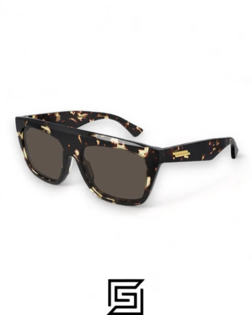 Men,Sunglasses,Women Bottega sunglasses BV1060S 002/TIGER BROWN - BROWN Bottega