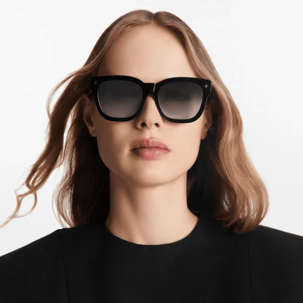 Sunglasses,Women Louis Vuitton sunglasses Z1633E 93L/Black - Grey Louis Vuitton