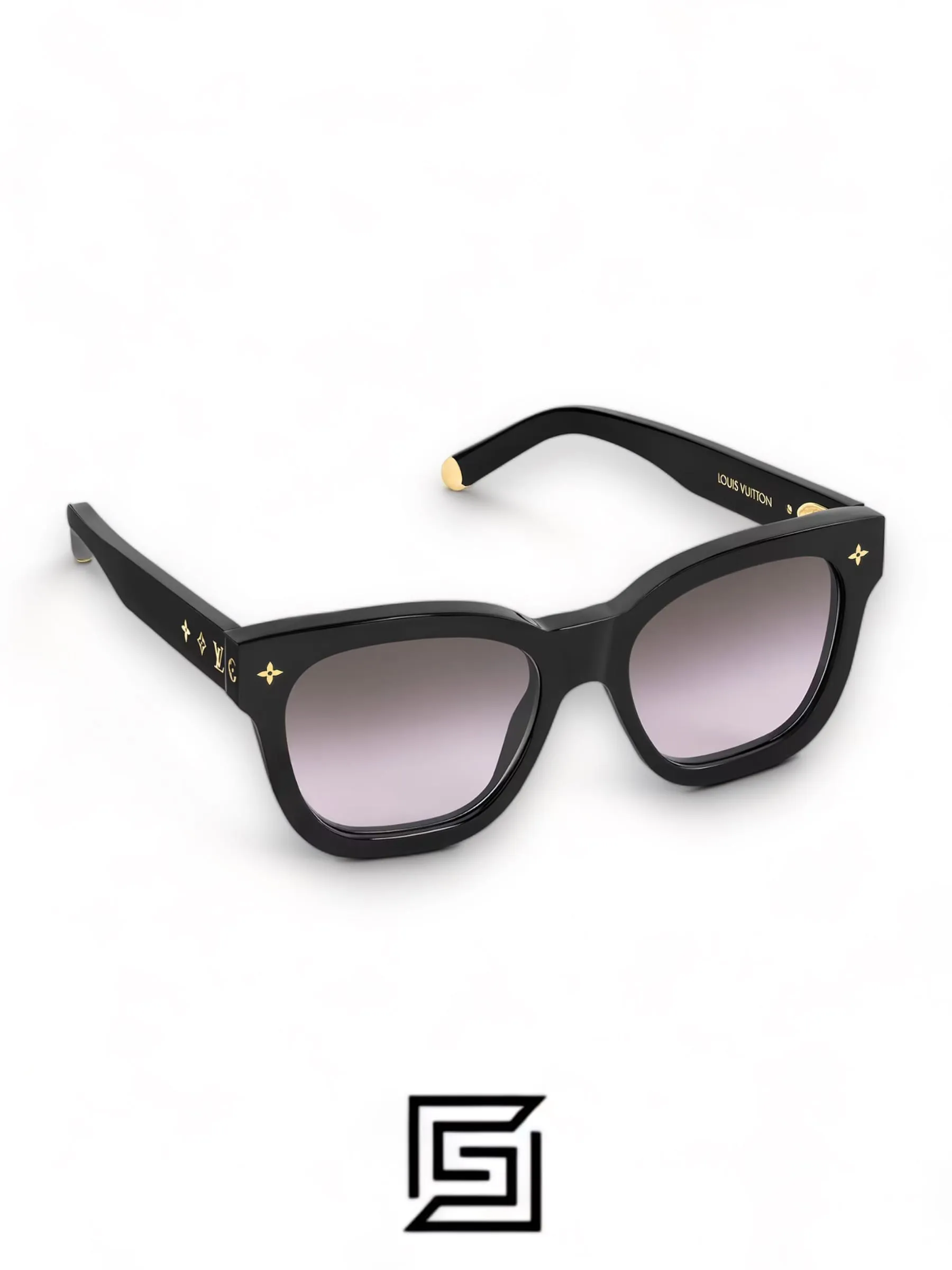 Sunglasses,Women Louis Vuitton sunglasses Z1633E 93L/Black - Grey Louis Vuitton