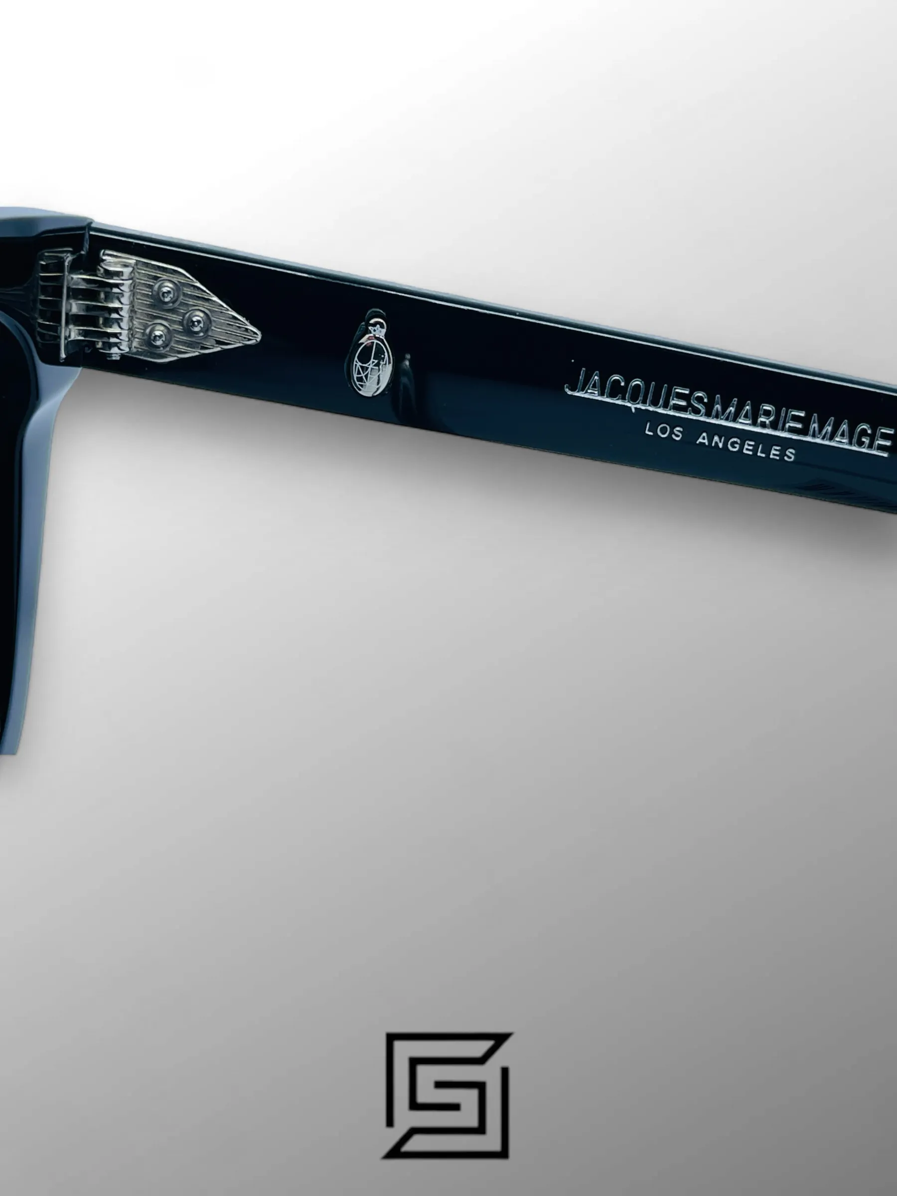 Jacques Marie Mage sunglasses QUENTIN JMMQU 9D/BLACK - BLACK