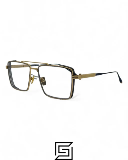 Eyeglasses,Men Akoni eyeglasses AKS-504B-55 CAT3 Gold and Silver Akoni