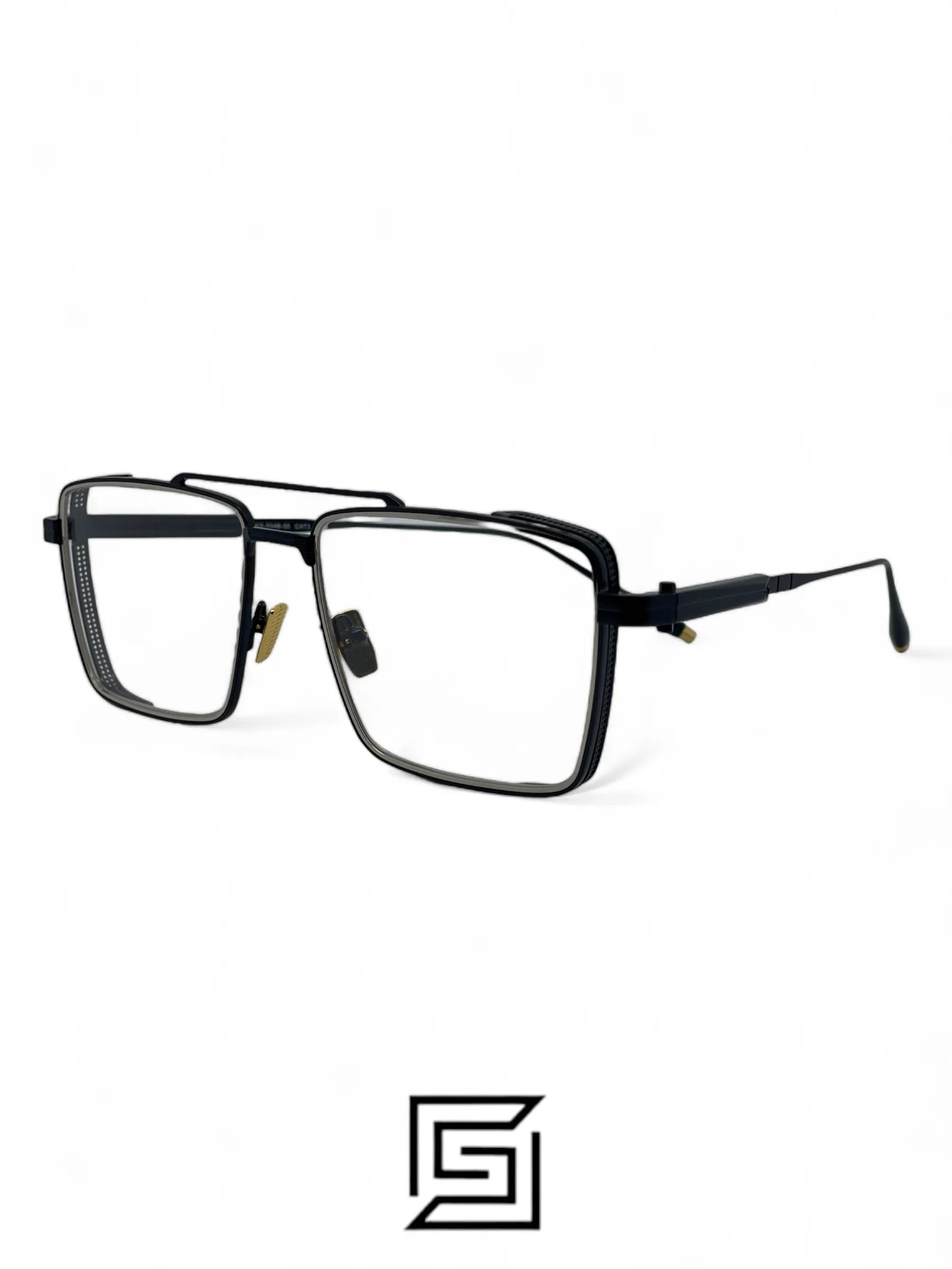 Eyeglasses,Men Akoni eyeglasses AKS-504B-55 CAT3- BLACK Akoni