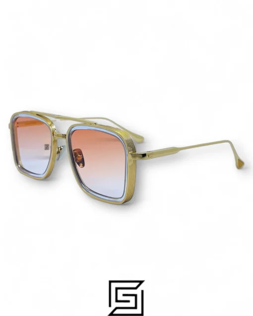 Men,Sunglasses,Women sunglasses JOHN DALIA BARD C195 - GOLD - RED John Dalia