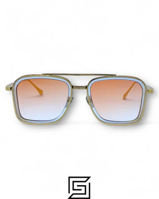 Men,Sunglasses,Women sunglasses JOHN DALIA BARD C195 - GOLD - RED John Dalia