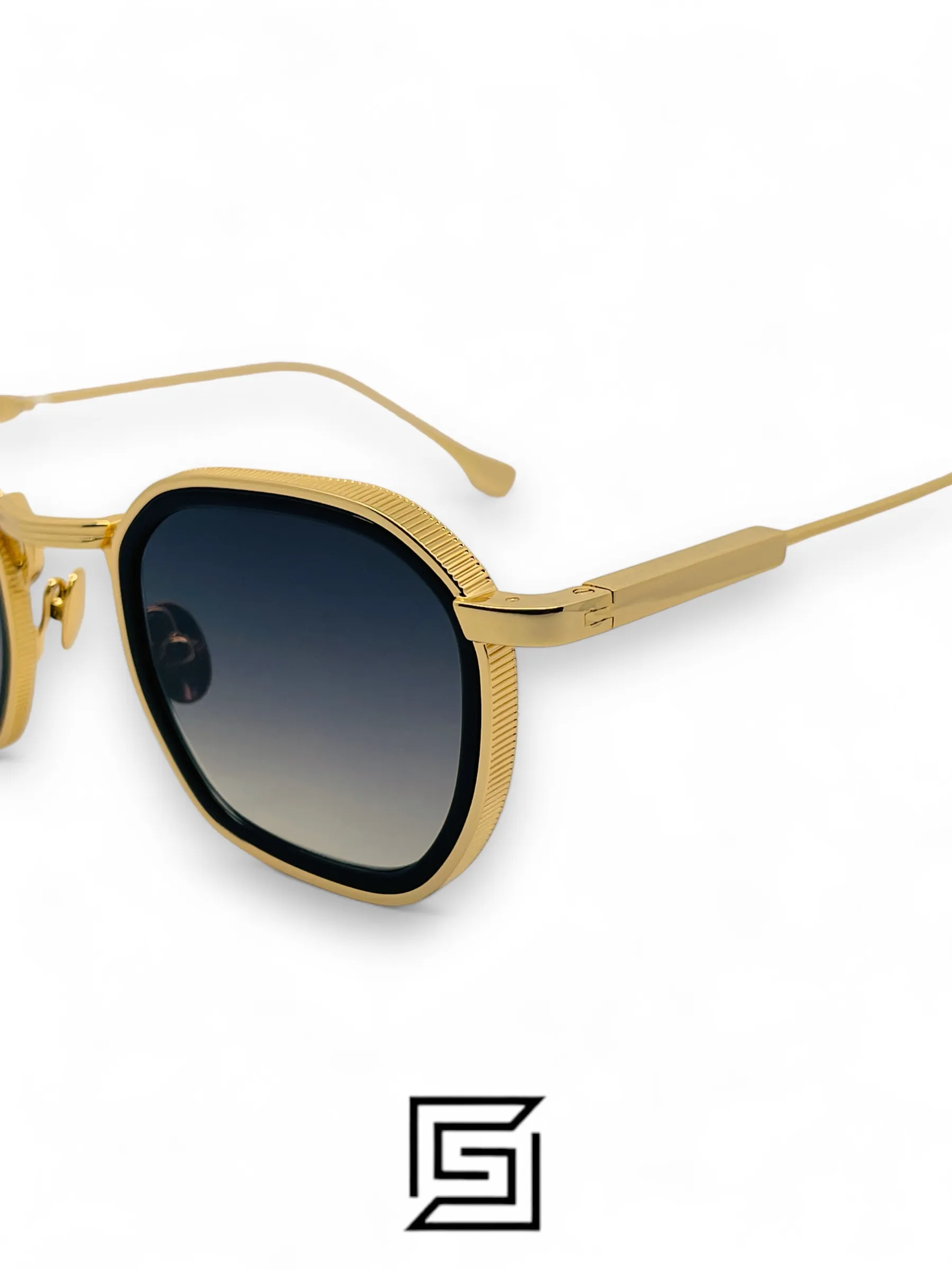 Men,Sunglasses John Dalia sunglasses LEO C100/GOLD - GREY John Dalia