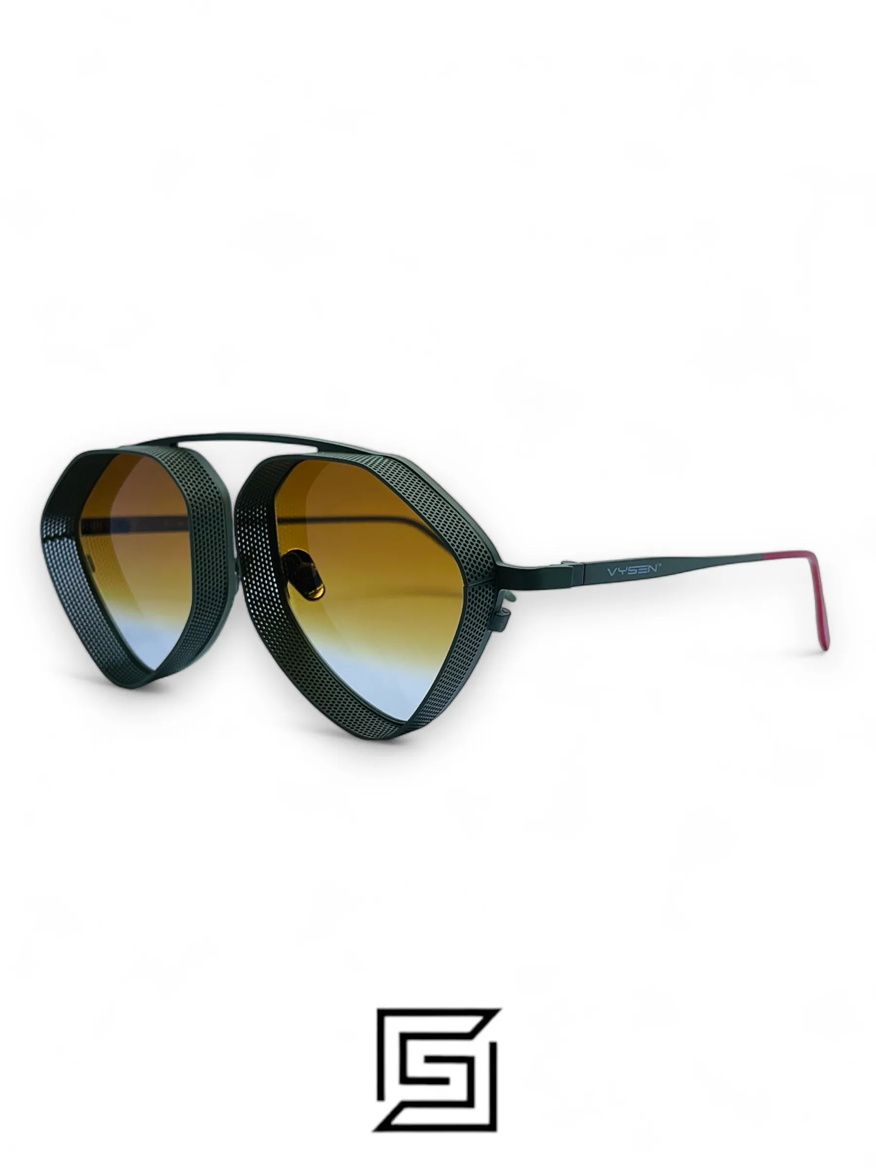 Men,Sunglasses,Women Vysen sunglasses EZY E2-GREEN - BROWN Vysen