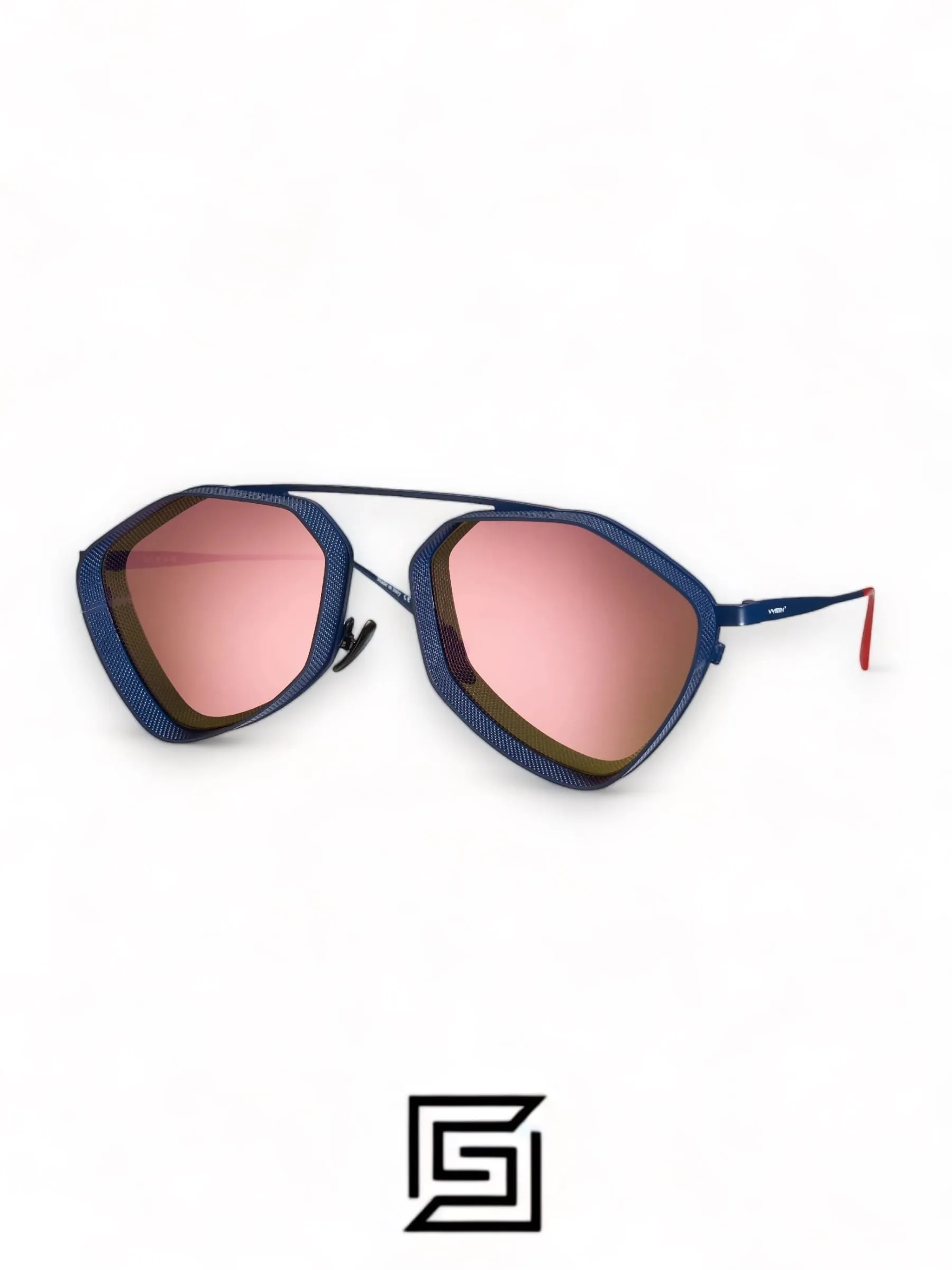 Men,Sunglasses,Women Vysen sunglasses EZY E5- BLUE - RED Vysen