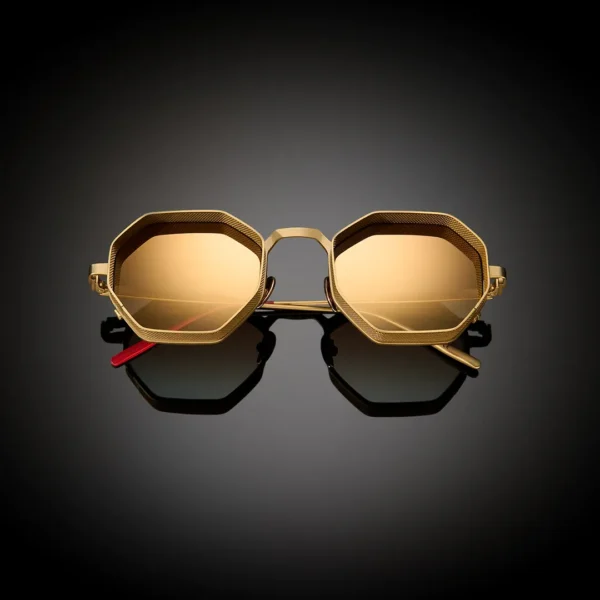 Men,Sunglasses,Women Vysen sunglasses BOBY B7 - GOLD - HONEY Vysen