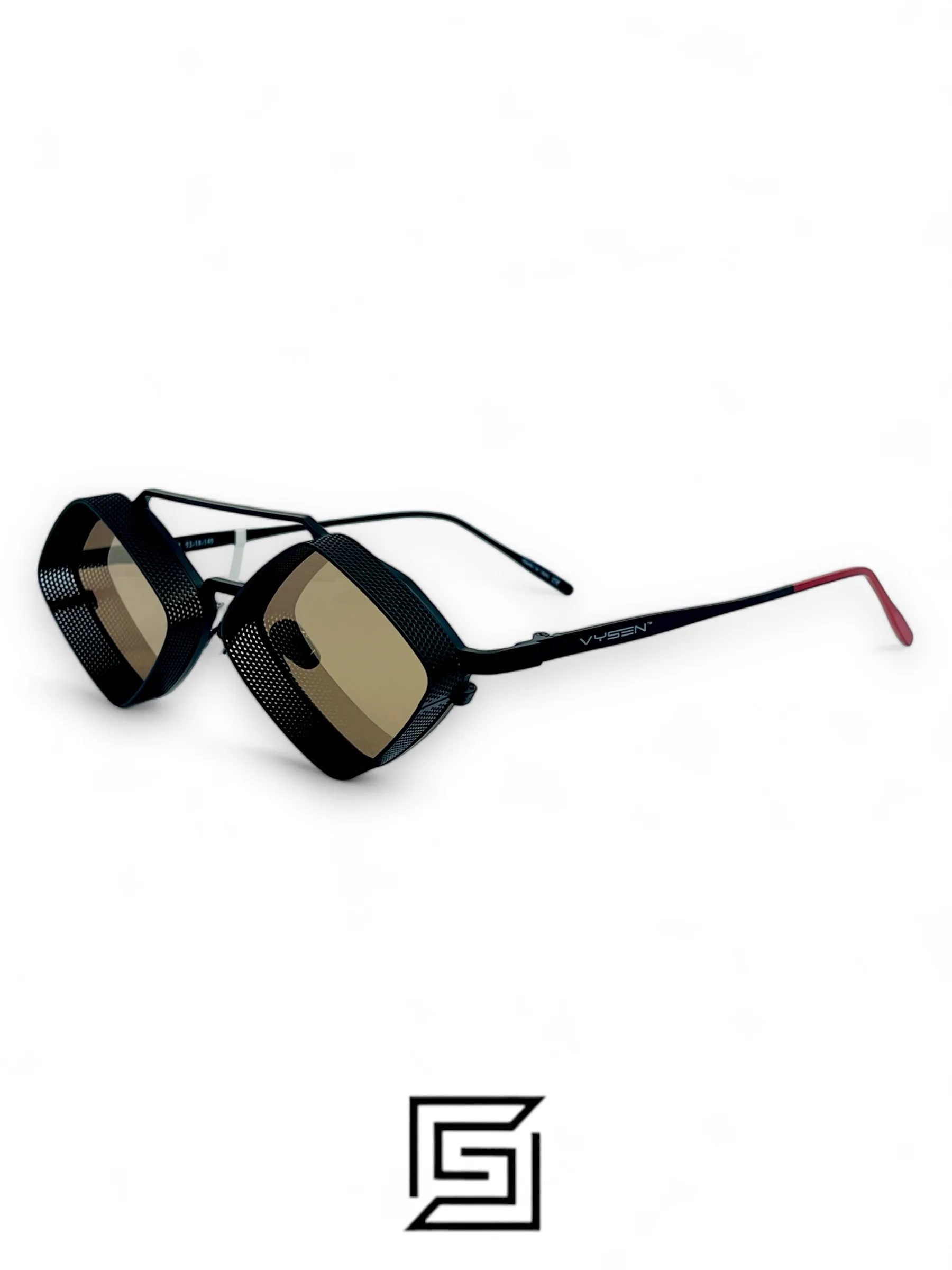 Men,Sunglasses,Women Vysen sunglasses JAXS J2/BLACK X GOLD M Vysen