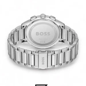 Men,Original Watches original-watches Hugo Boss Silver Steel Blue Dial Men's Chrono Watch - 1513927 Boss