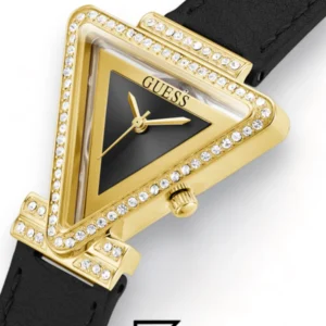 Original Watches,Women watches GUESS Ladies Black Gold Tone Analog Watch - GW0504L5 Guess