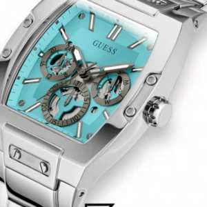 Men,Original Watches watches GUESS Mens Silver Tone Multi-function Watch - GW0456G4 Guess