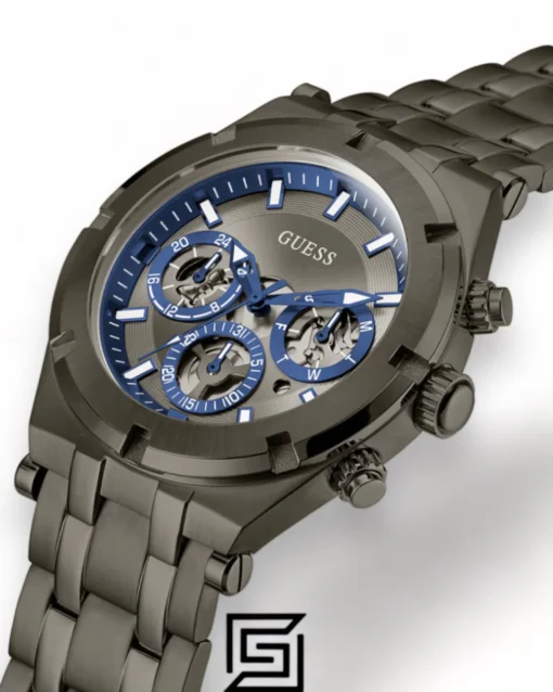 Men,Original Watches original-watches GUESS Mens Gunmetal Multi function Watch - GW0260G3 Guess