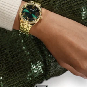 Original Watches,Women watches GUESS Ladies Gold Tone Analog Watch - GW0033L8 Guess