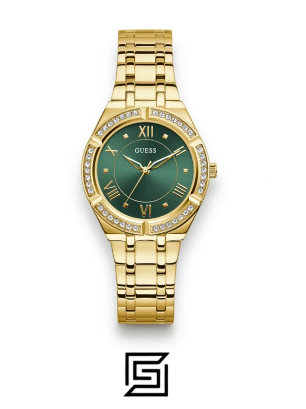 Original Watches,Women watches GUESS Ladies Gold Tone Analog Watch - GW0033L8 Guess