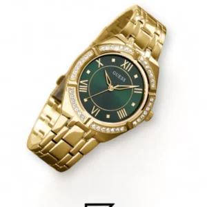 Original Watches,Women watches GUESS Ladies Gold Tone Analog Watch - GW0033L8 Guess