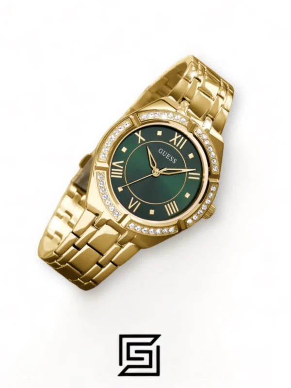 Original Watches,Women watches GUESS Ladies Gold Tone Analog Watch - GW0033L8 Guess