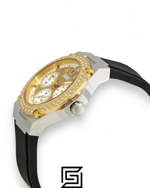 Original Watches,Women watches Guess Womens Quartz Watch Analog Display And Silicone Strap - W1291L1 Guess