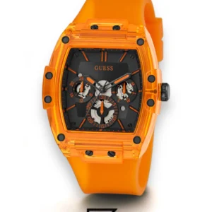 Men,Original Watches original-watches GUESS Mens Orange Multi-function Watch - GW0203G10 Guess