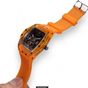 Men,Original Watches original-watches GUESS Mens Orange Multi-function Watch - GW0203G10 Guess