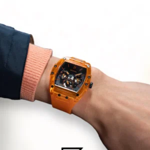Men,Original Watches original-watches GUESS Mens Orange Multi-function Watch - GW0203G10 Guess