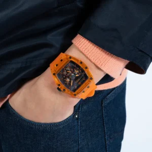 Men,Original Watches original-watches GUESS Mens Orange Multi-function Watch - GW0203G10 Guess