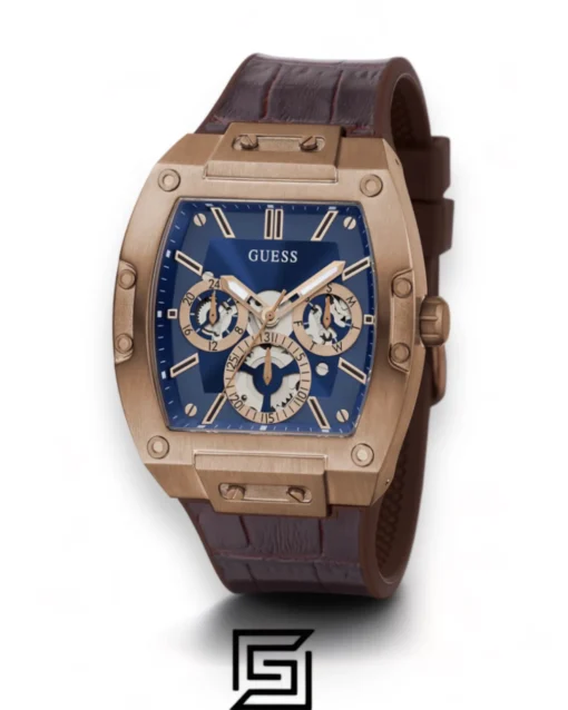 Men,Original Watches watches GUESS Mens Brown Coffee Multi-function Watch GW0202G2 Guess