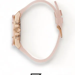 Original Watches,Women Guess original-watches Women's Pink Dial PU Multi-Function Watch GW0409L3 Guess