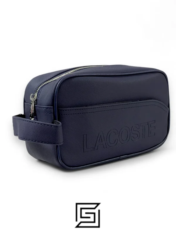 Bags,Leather,Men leather Lacoste Hand 1675-2 - BLUE Lacoste